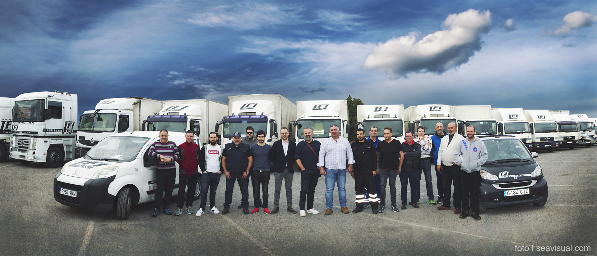 plantilla y flota TFI Bilbao